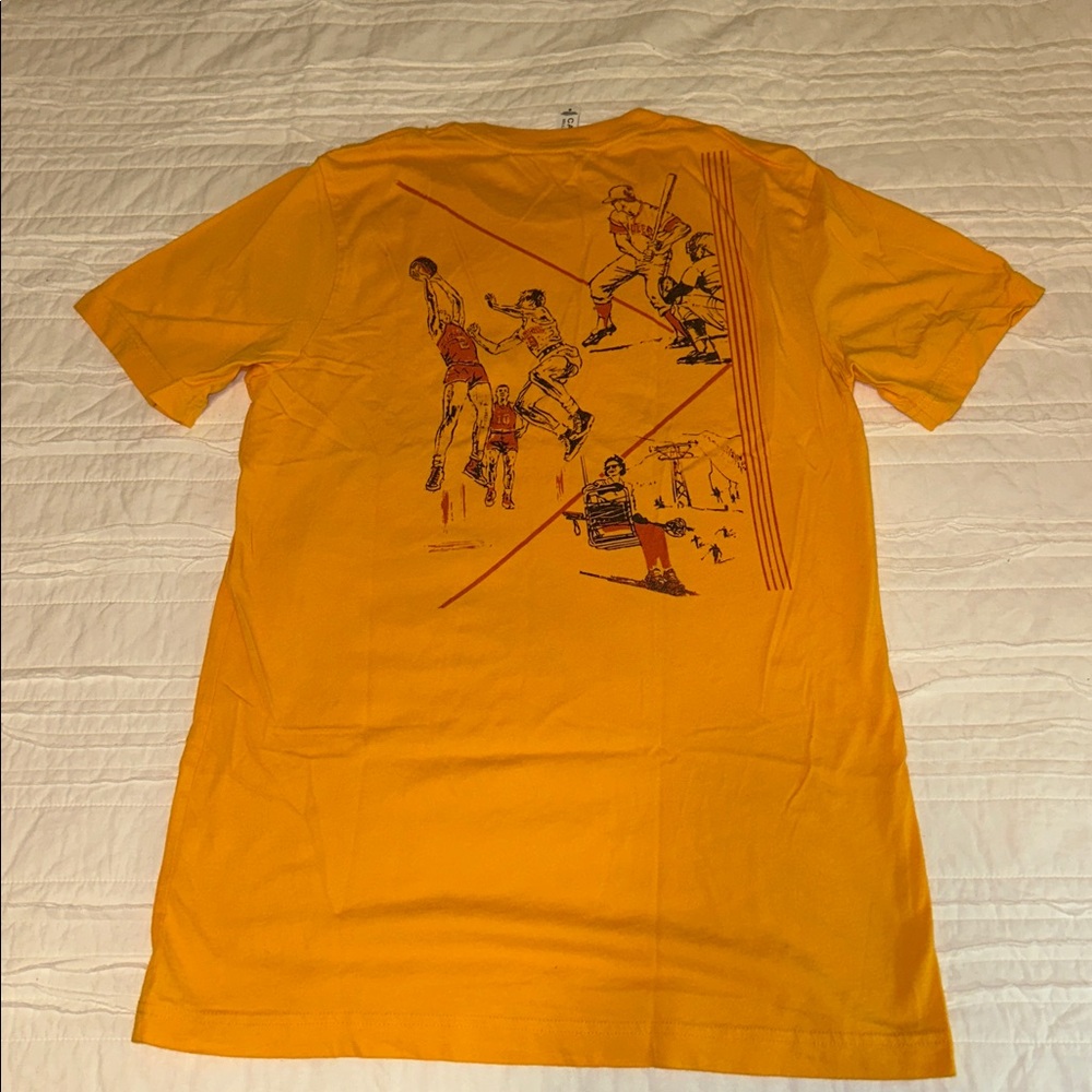 BELLA + CANVAS Pee Chee Theme Mens 100% Cotton Tee Size M - Picture 5 of 6
